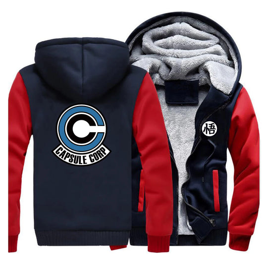 Capsule Corp hoodie  Anime men Hoodies