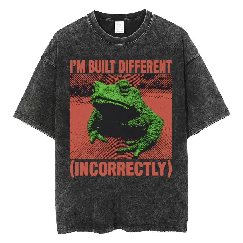 Funny Japanese Style Frog T-shirt