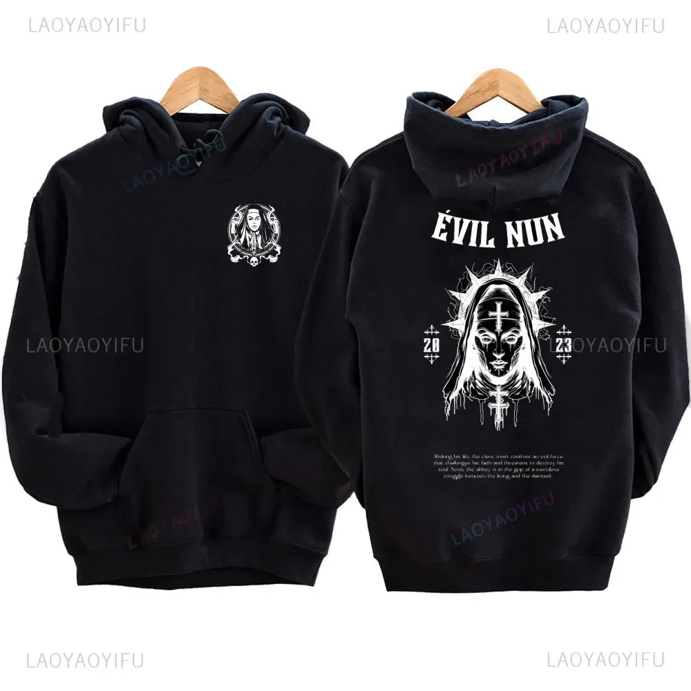 The Bad Nun Satan Hoodie