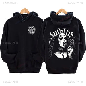 The Bad Nun Satan Hoodie