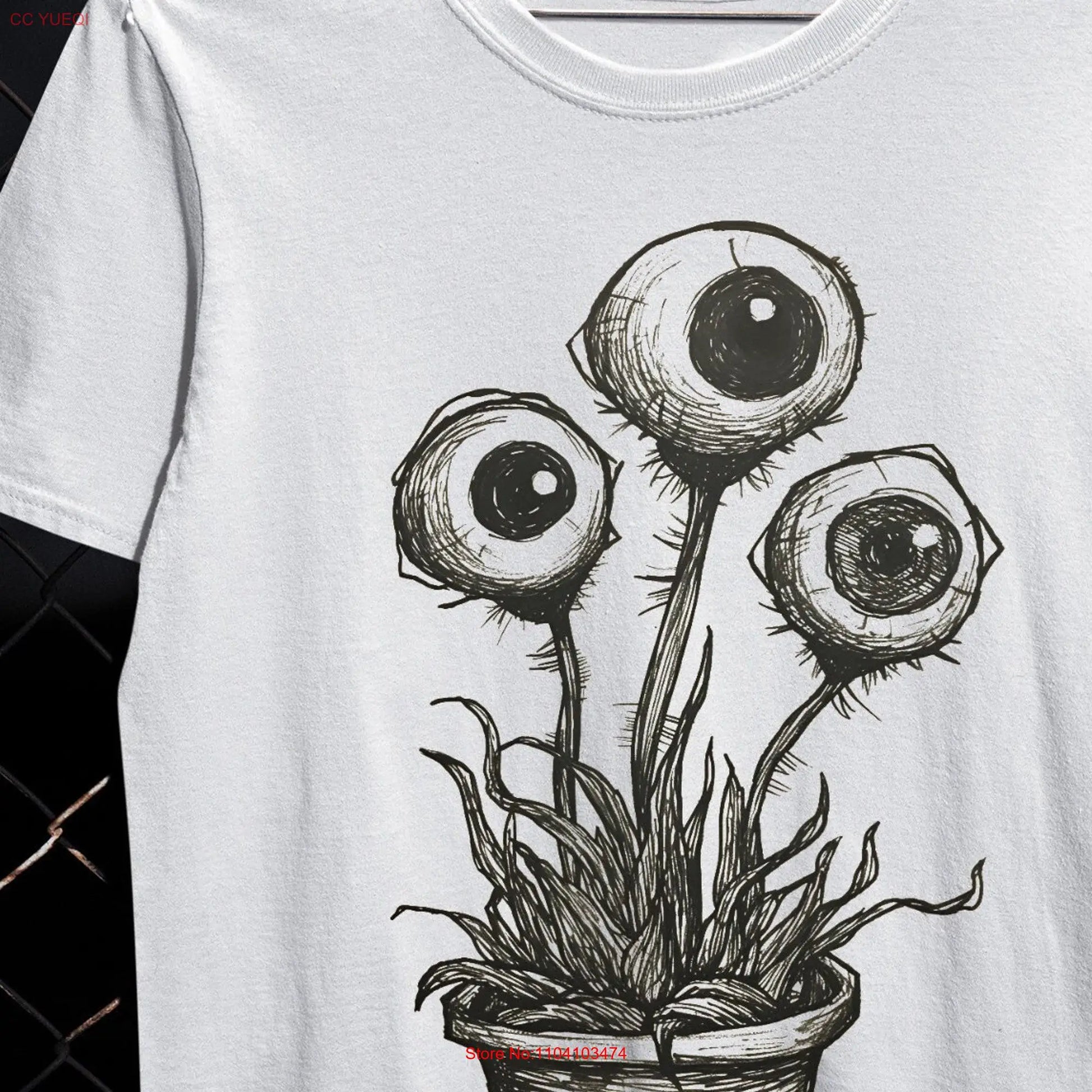 Creepy Mushroom T Shirt