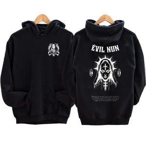 The Bad Nun Satan Hoodie