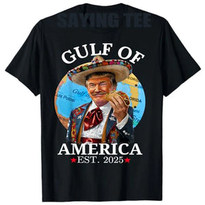 Donald-Trump T-Shirt Gulf of America 2025 Graphic Tee