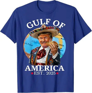 Donald-Trump T-Shirt Gulf of America 2025 Graphic Tee