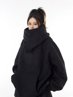 Ninja Turtleneck Fleece Hoodies