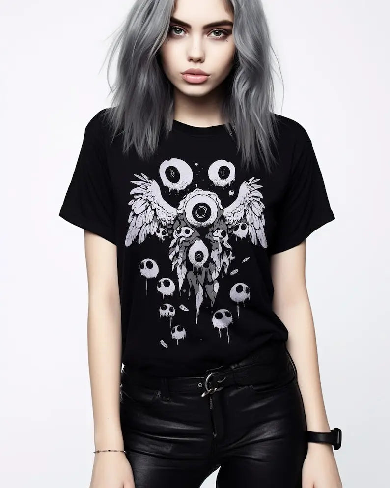 Weirdcore Eyeball T-Shirt  Dreamcore