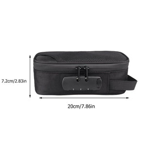 Smell Proof Pouch with Lock Odor Proof Case Containers for Travel Storage 8x4x2.75in