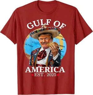 Donald-Trump T-Shirt Gulf of America 2025 Graphic Tee