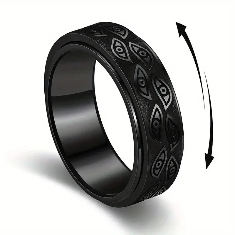 Demon Eye Rotatable Ring