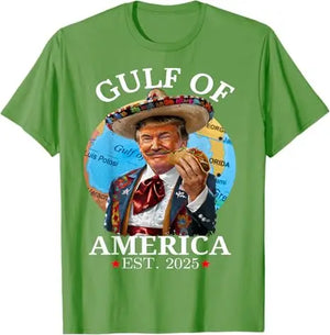 Donald-Trump T-Shirt Gulf of America 2025 Graphic Tee