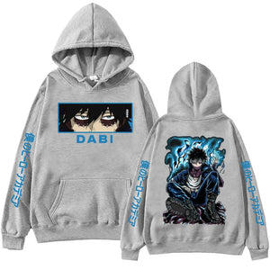 My Hero Academia Dabi Hoodie Harajuku  Pullover hoodie