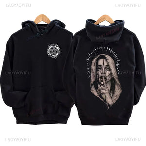 The Bad Nun Satan Hoodie