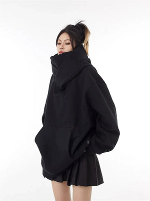 Ninja Turtleneck Fleece Hoodies