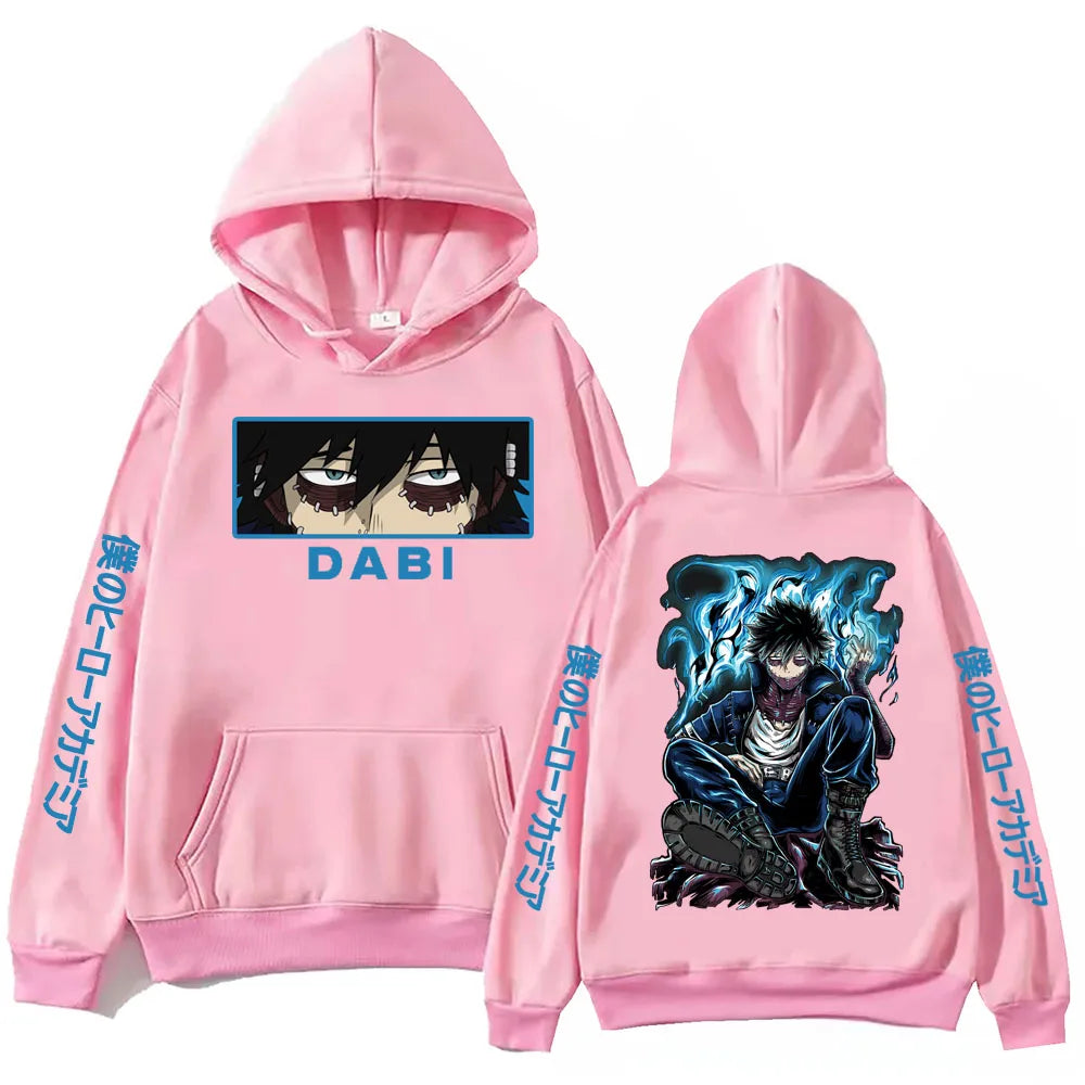 My Hero Academia Dabi Hoodie Harajuku  Pullover hoodie